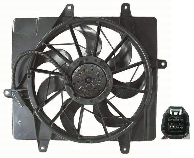 Radiator Fan Assy Without Turbo For Chrysler - CH3115146U