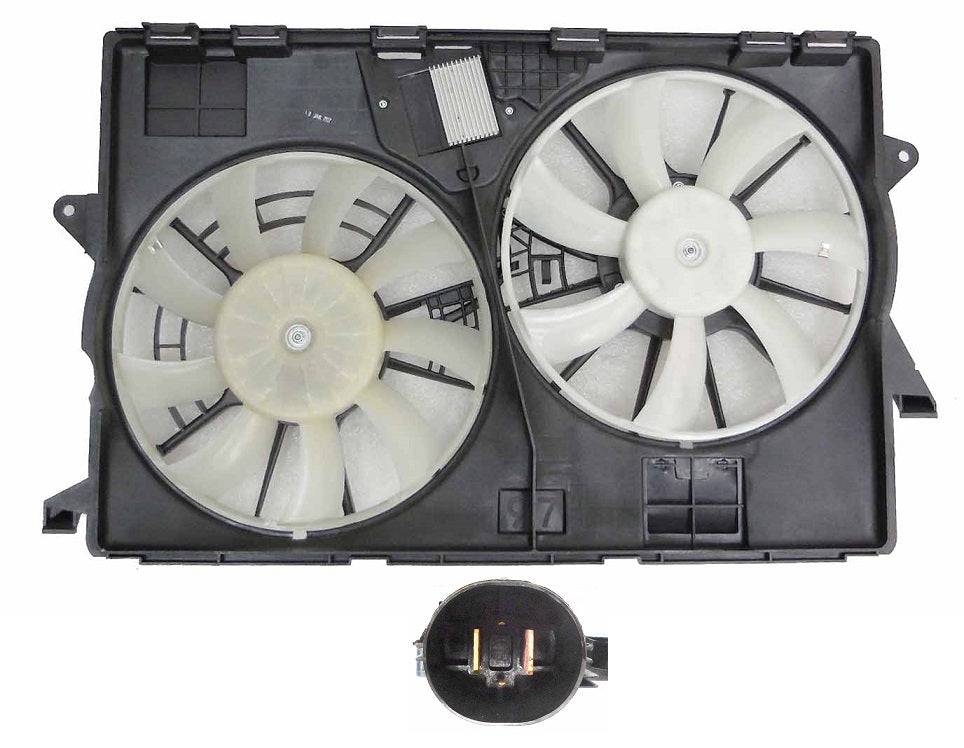 Cooling Fan Assy 2.4L Dual Fan Assy For Jeep - CH3115177