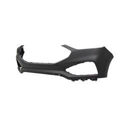 Bumper Upper Front Primed Without Sensor With Tow Hook For Ford - FO1014137