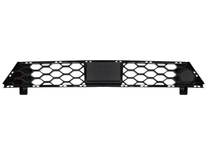 Grille Front Gloss Black With  Engine Heater For Ford - FO1036215