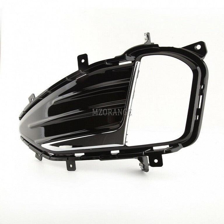 Fog Lamp Bezel Front Driver Side Ptd Black With Chrome Moulding Se/Sel/Titanium/St Model For Ford - FO1038187