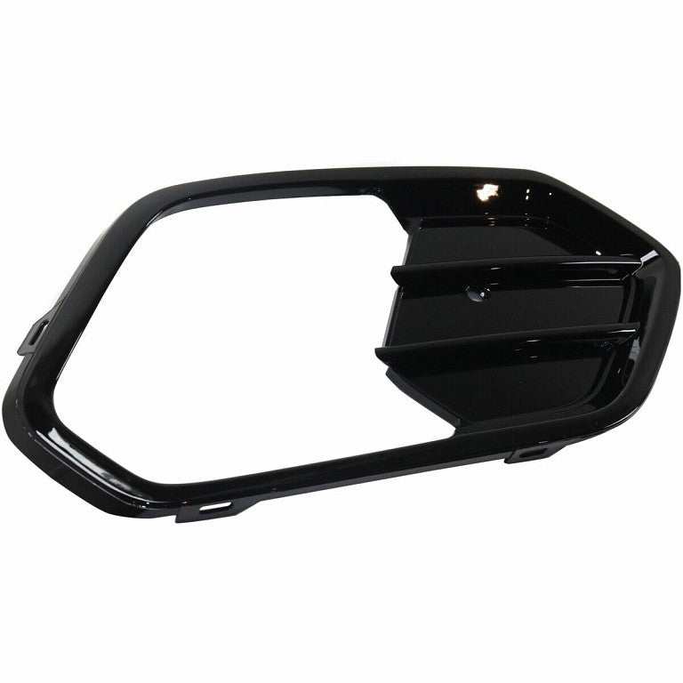 Fog Lamp Cover Front Passenger Side Ptd Gloss Black For Ford - FO1039178
