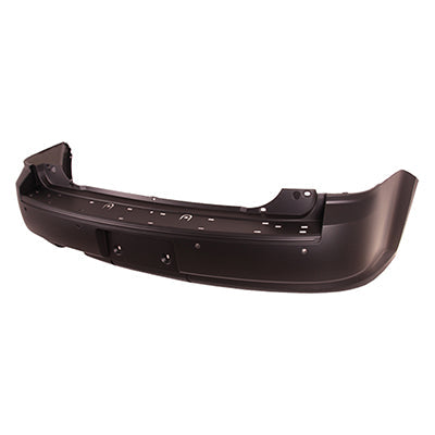 Bumper Rear Primed Without Turbo With Sensor Without Tow (Single Exht Cut On Driver Side) Capa For Ford - FO1100640C