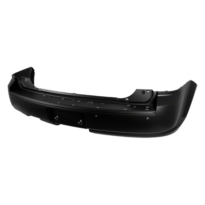 Bumper Rear Primed Without Turbo With Sensor With Tow (Single Exht Cut On Driver Side) For Ford - FO1100641