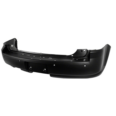 Bumper Rear Primed Without Turbo With Sensor With Tow (Single Exht Cut On Driver Side) Capa For Ford - FO1100659C