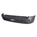 Bumper Rear Matte Dark Gray Without Sensor With Moulding Hole Capa For Ford - FO1100751C