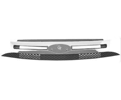 Grille Chrome/Black For Ford - FO1200503