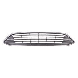 Grille Black With Chrome Moulding With 5 Chrome Bars Titanium Model For Ford - FO1200563