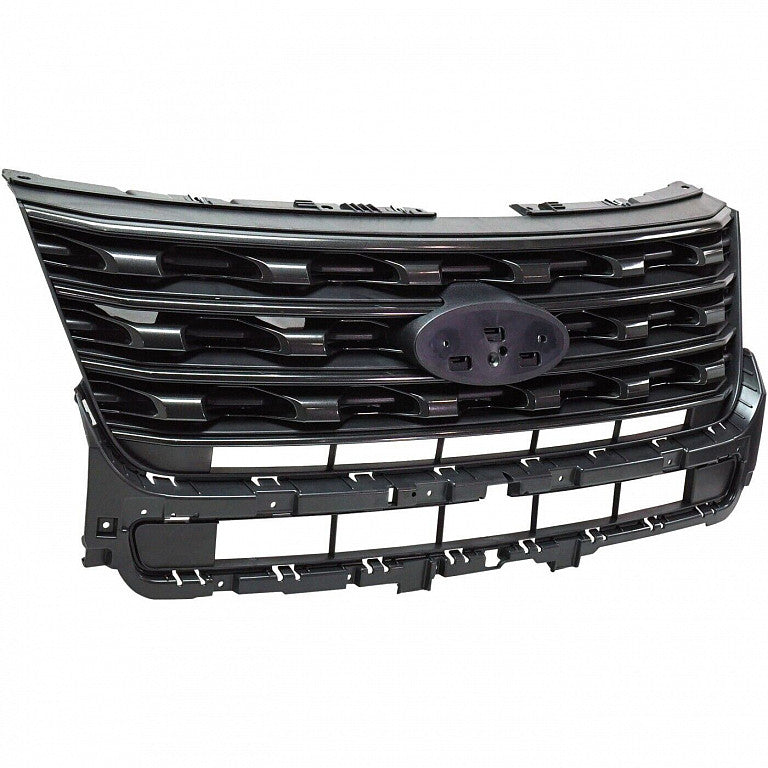 Grille Ptd Dark Gray Without Chrome Xlt Model With App Pkg For Ford - FO1200603
