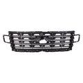 Grille Mounting Panel Matte Black Ltd Model For Ford - FO1200619