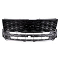 Grille Matte Black With Ptd Black Frontame And Moulding For Ford - FO1200627