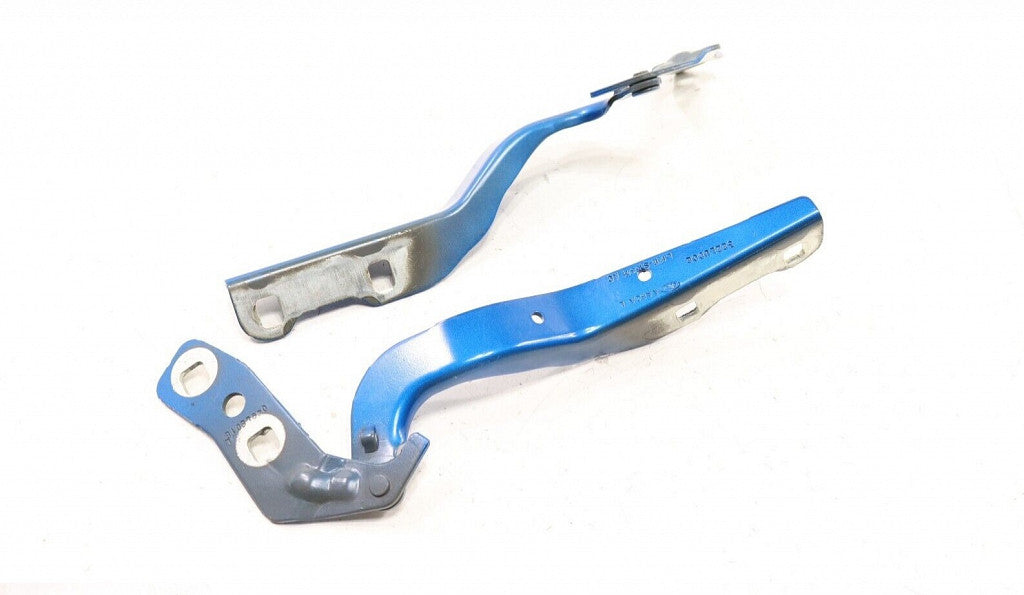 Hood Hinges Passenger Side Chrome Steel For Ford - FO1236189