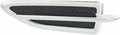 Fender Insert Front Driver Side Chrome/Black To 2/25/14 Production Date For Ford - FO1266100