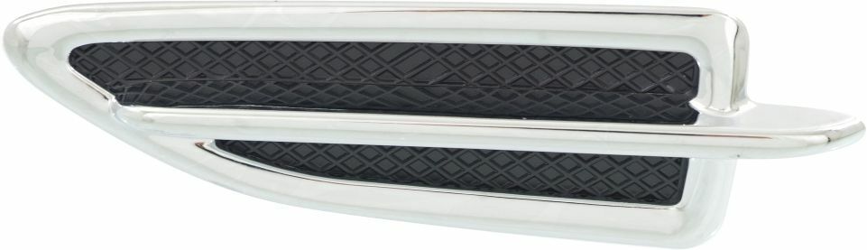 Fender Insert Front Driver Side Chrome/Black To 2/25/14 Production Date For Ford - FO1266100