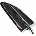 Fender Insert Front Passenger Side Chrome/Black To 2/25/14 Production Date For Ford - FO1267100