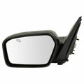Door Mirror Driver Side Power Htd Textured With Puddle Lamp Non-Folding For Ford - FO1320327