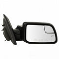 Door Mirror Passenger Side Power Ptm With Puddle Lamp Without Memory/Blind Spot Frontom 02/08/11 For Ford - FO1321455