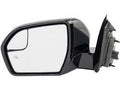 Door Mirror Passenger Side Power Htd Without Signal/Blind Spot Black Smooth For Ford - FO1321633