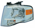 Head Lamp Driver Side Chrome Bezel Capa For Ford - FO2502226C