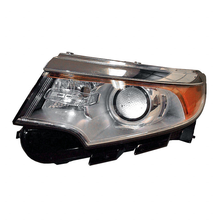 Head Lamp Driver Side Halogen Without Sport Without Logo Chrome Bezel High Quality For Ford - FO2502291