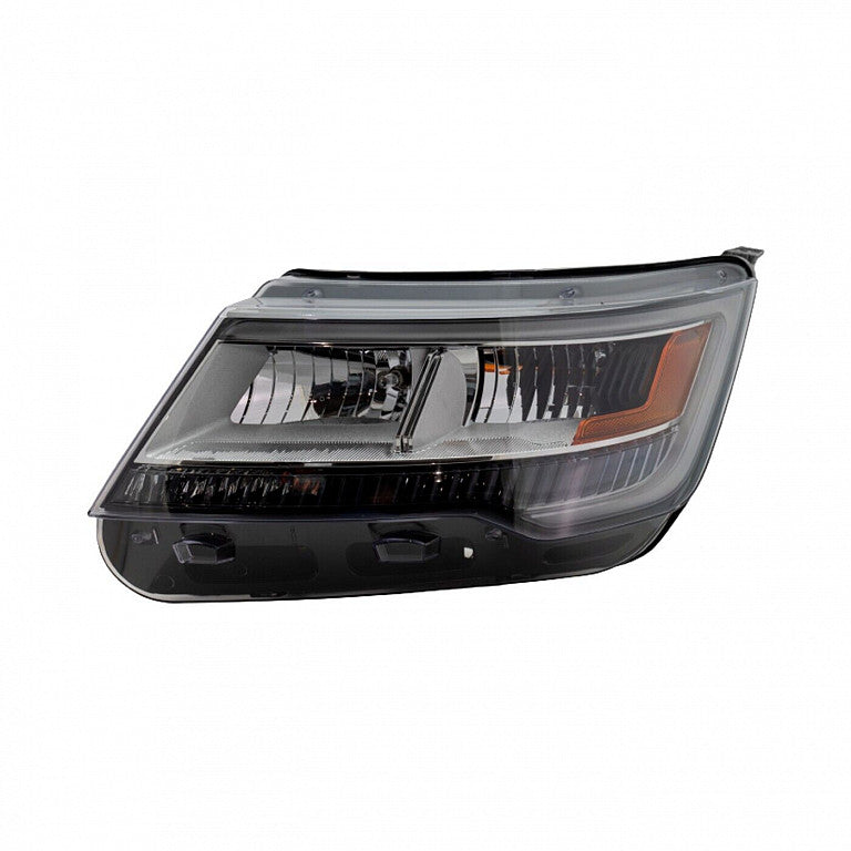 Head Lamp Driver Side Black Housing Capareturn Restricted - Final Sale - No Warranty Coverage For Ford - FO2502389C