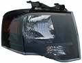 Head Lamp Passenger Side Black Bezel Capa For Ford - FO2503227C
