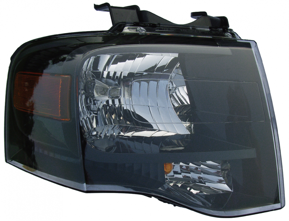 Head Lamp Passenger Side Black Bezel High Quality For Ford - fo2503227