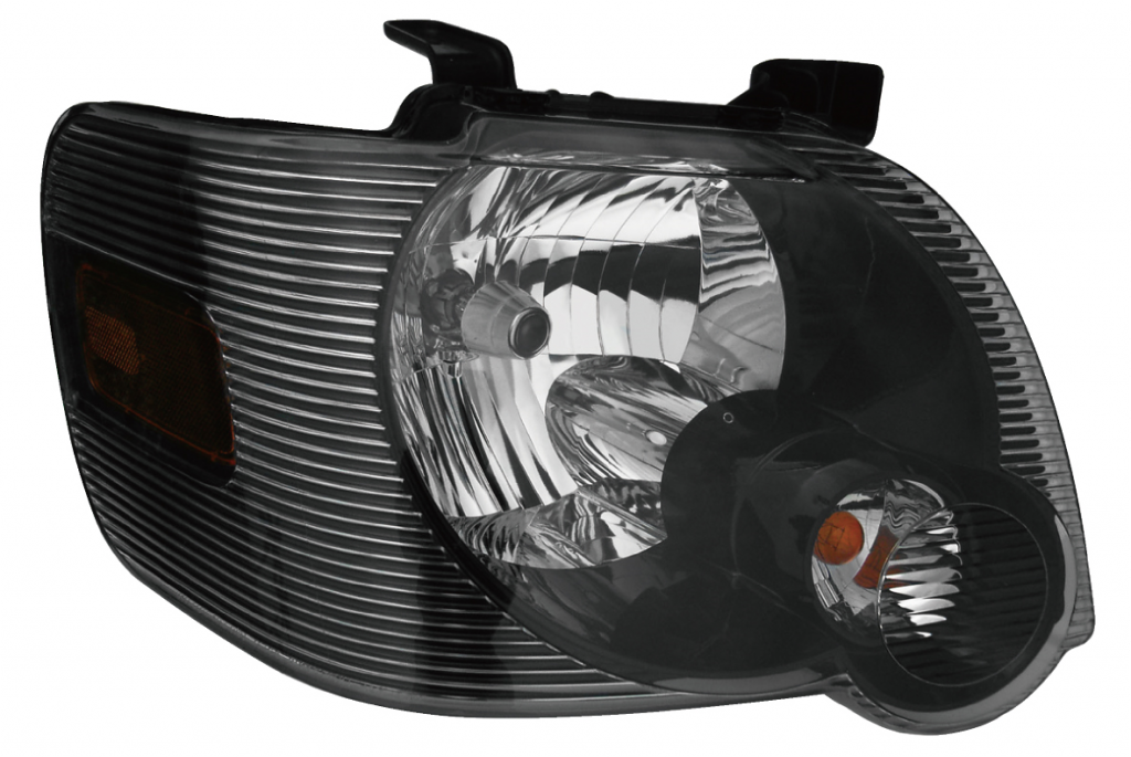 Head Lamp Passenger Side Smoked Lens High Quality For Ford - fo2503230