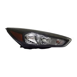 Head Lamp Passenger Side Halogen With Black Bezel/Led Drl High Qualityreturn Restricted - Final Sale - No Warranty Coverage For Ford - fo2503338