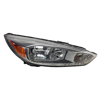 Head Lamp Passenger Side Aluminum Bezel Without Drl Without Led Sdn/Hb High Qualityreturn Restricted - Final Sale - No Warranty Coverage For Ford - fo2503339