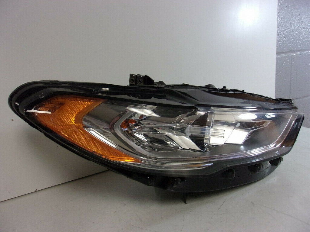 Head Lamp Passenger Side Halogen With Led Signature Lighting Strip High Qualityreturn Restricted - Final Sale - No Warranty Coverage For Ford - fo2503350