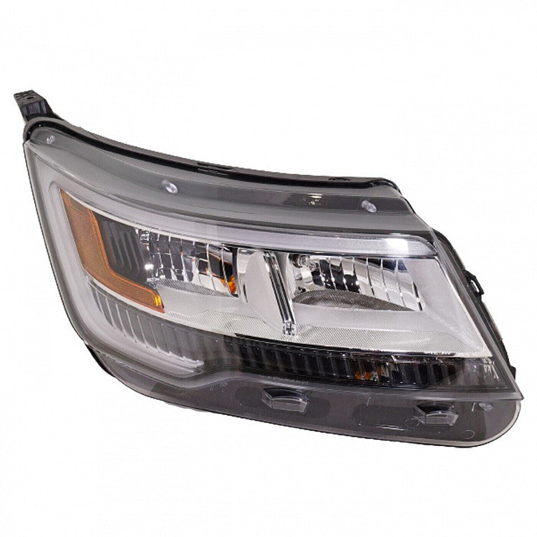 Head Lamp Passenger Side Black Housing High Qualityreturn Restricted - Final Sale - No Warranty Coverage For Ford - fo2503389