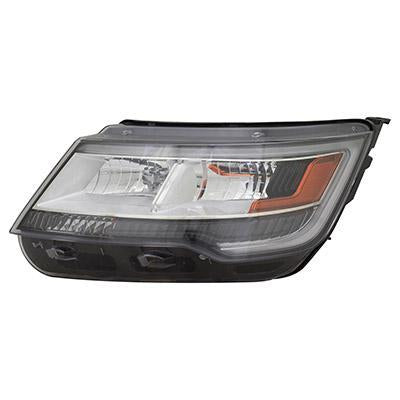 Head Lamp Driver Side Led Xlt/Limited/Platinum Model Without Logo High Qualityreturn Restricted - Final Sale - No Warranty Coverage For Ford - fo2518130