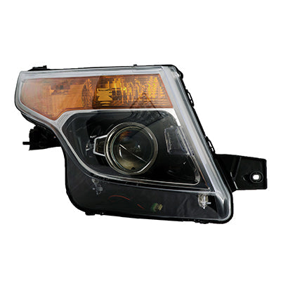Head Lamp Passenger Side Hid High Qualityreturn Restricted - Final Sale - No Warranty Coverage For Ford - FO2519111