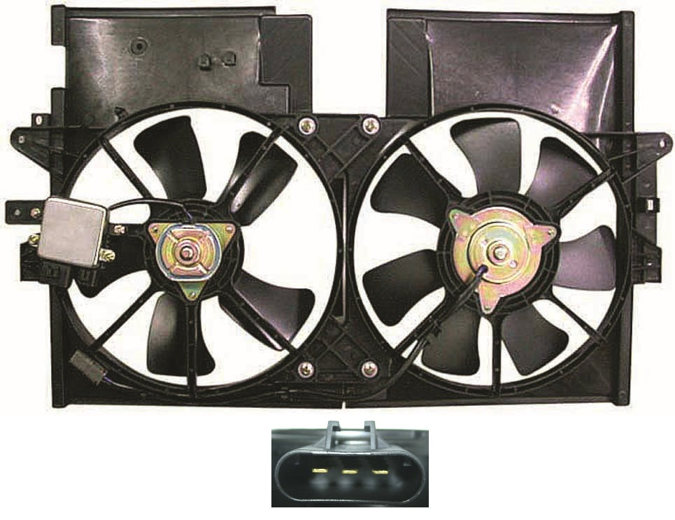 Cooling Fan Assy 2.3L For Ford - FO3115159