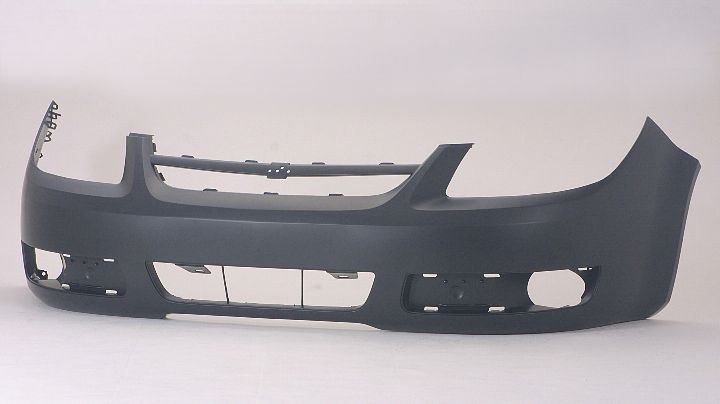 Bumper Front Without Fog Lamp Has Uprer Bar In Grille For Chevrolet - GM1000735