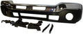Bumper Lower Front Matte-Black With Fog Lamp Hole For Gmc - GM1000800