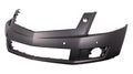 Bumper Front Upper Primed With Sensor With Washer Hole For Cadillac - GM1000914