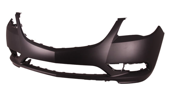 Bumper Front Primed Without Park Assist Sensor Holes For Buick - GM1000944