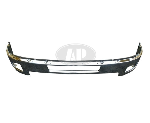 Bumper Front With Fog Lamp Hole Chrome Steel Capa For Chevrolet - GM1002837C
