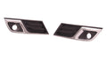 Fog Lamp Bezel Front Driver Side Matte Black With Chrome Mldg Lt Model For Chevrolet - GM1038148