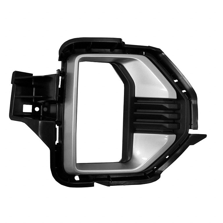 Fog Lamp Bezel Front Driver Side Gray With Black Molding For Gmc - GM1038278