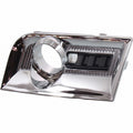 Fog Lamp Bezel Front Passenger Side Chrome Exclude Denali For Gmc - GM1039123