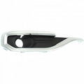 Fog Lamp Bezel Front Passenger Side Chrome Molding Exclude All-Terrain Package For Gmc - GM1039209