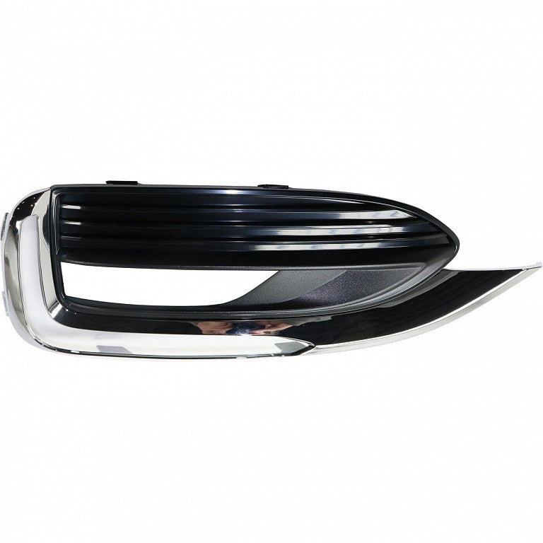Fog Lamp Bezel Front Passenger Side Textured Finish With Chrome For Buick - GM1039223