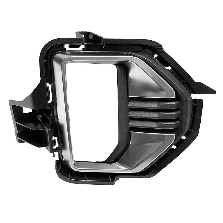 Fog Lamp Bezel Passenger Side Black With Dark Chrome Molding For Gmc - GM1039277