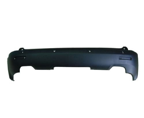 Bumper Rear With Sensor Hole Textured Black Exclude Denali Capa For Gmc - GM1100806C
