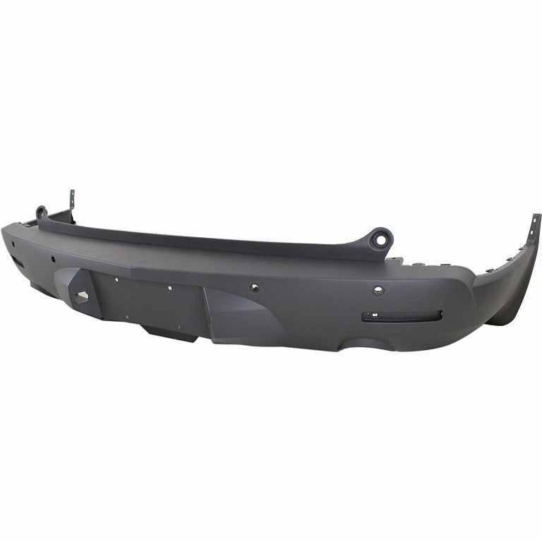 Bumper Rear Dual Exhaust Textured With Sensor Hole For Chevrolet - GM1100843