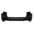 Bumper Rear Primed With Sensor Hole With Side Sensor Brackets For Buick - GM1100911