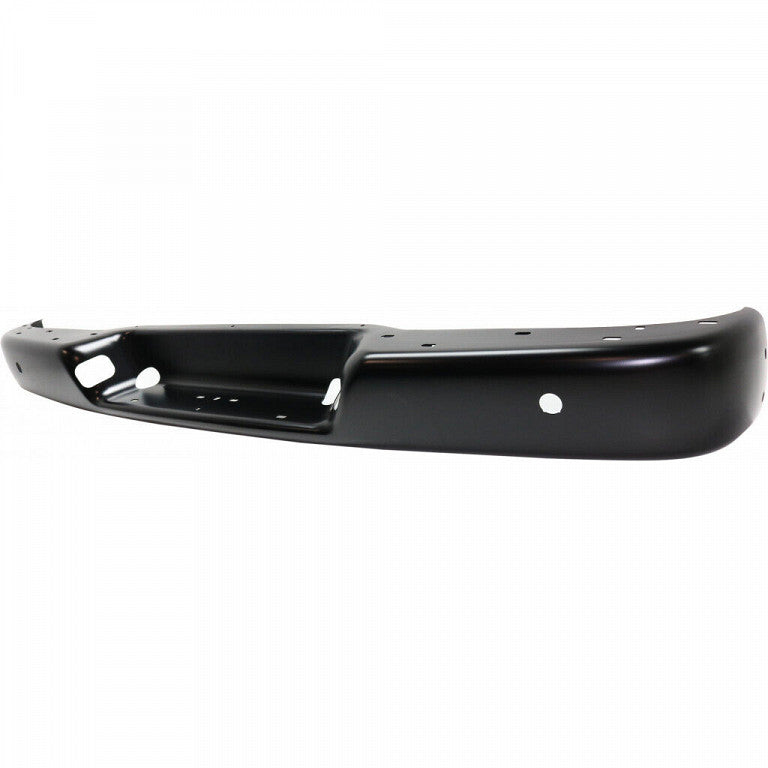 Bumper Face Bar Rear Black With Sensor For Gmc - GM1102559